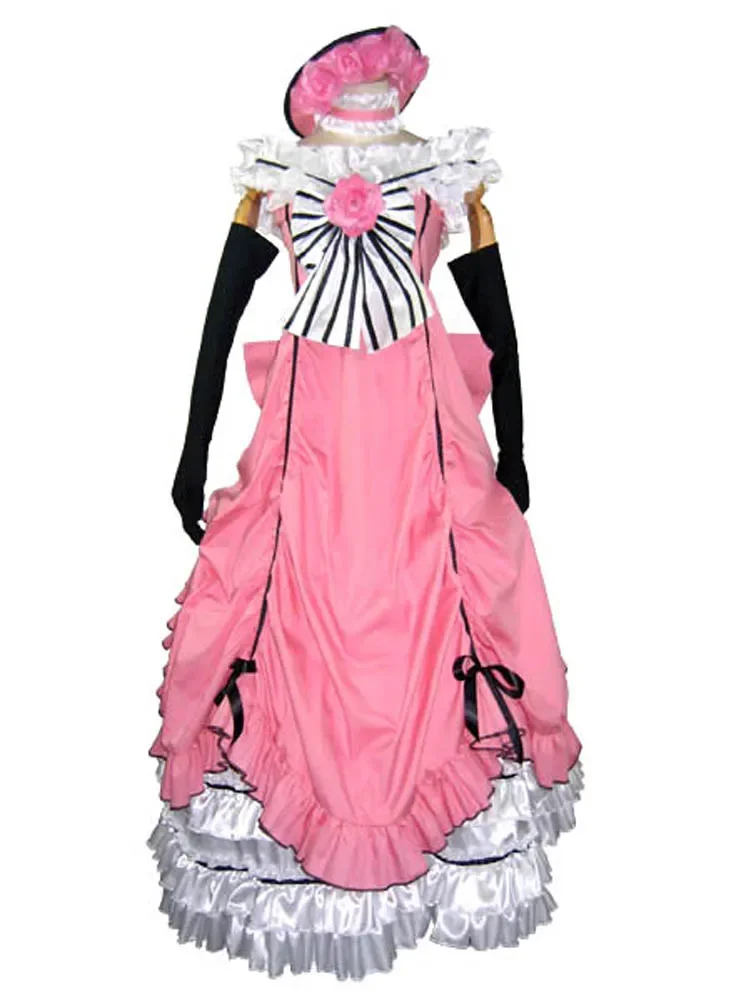 

Black Butler Ciel Phantomhive Pink Lolita Dress Cosplay Costume