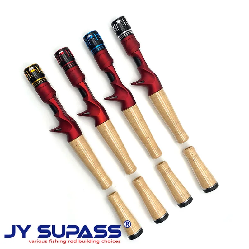 JY SUPASS ACS DIY Fishing Rod Rod Building Components Cork Handle Reel Seat Locking Nut DIY fishing rod Repair