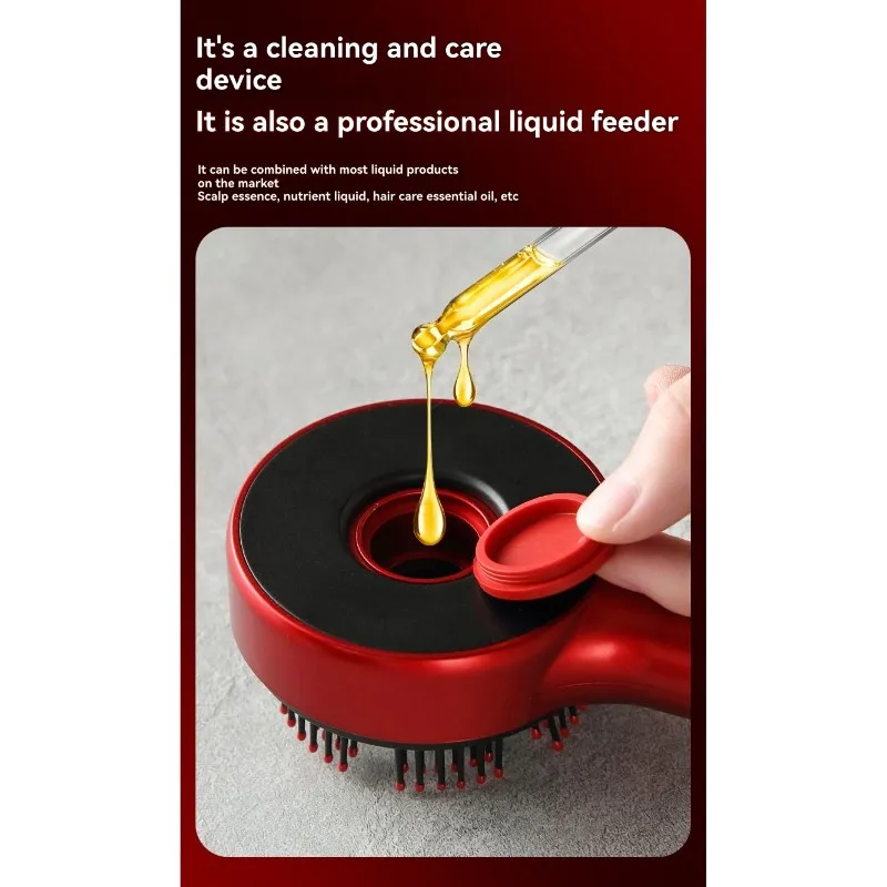 【PASSIONE 】For Hair Growth For Hair Growth Multifunctional Red Light Scalp Massager Comb For Hair Growth