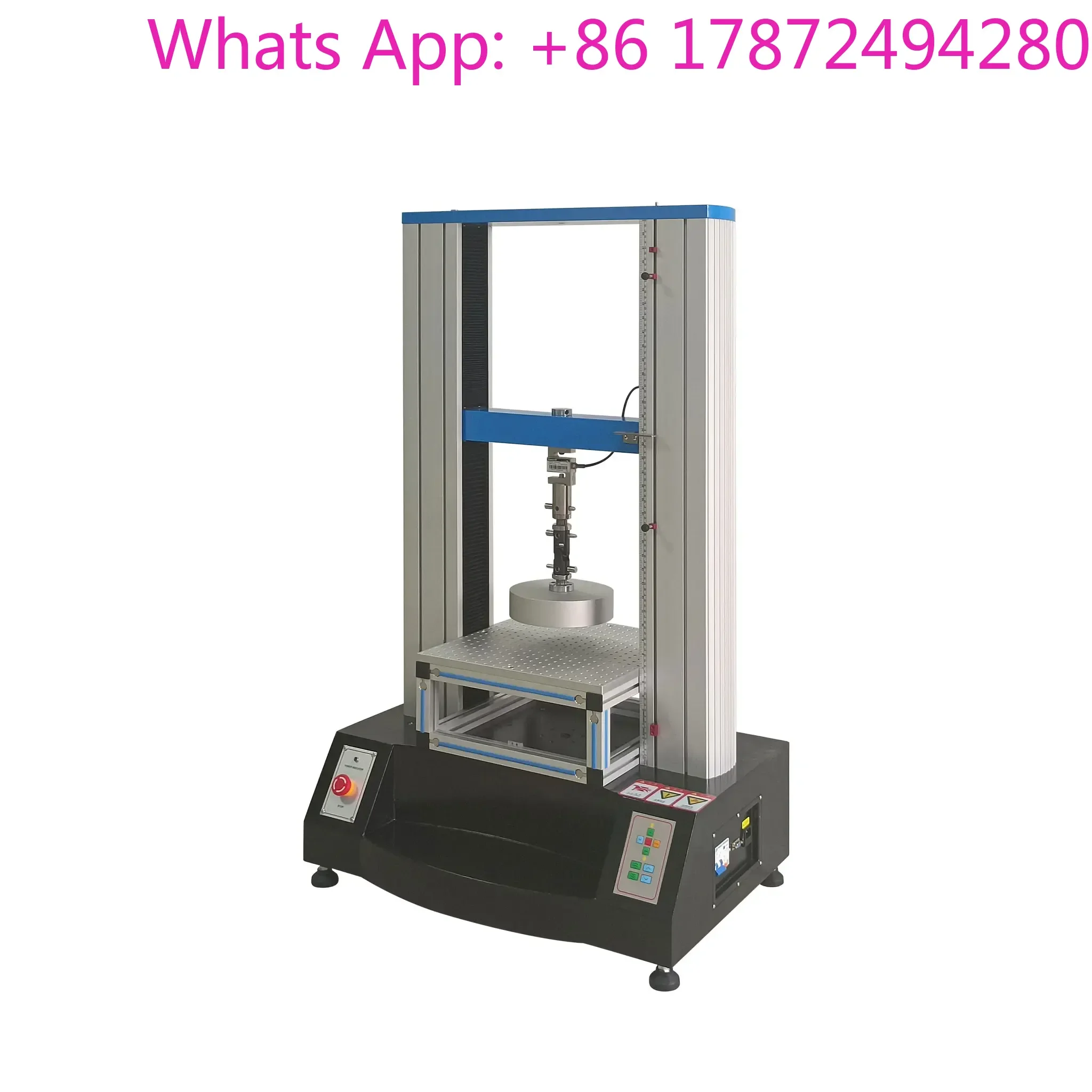 Foam Hardness Tester Sponge Collapsible down Pressure Testing Machine for Compressive Strength Measurement IFD Analysis