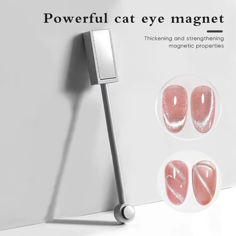 1 piece of multi-purpose double headed magnet, specialized magnet with a fancy design, suitable for salon nail art and home use