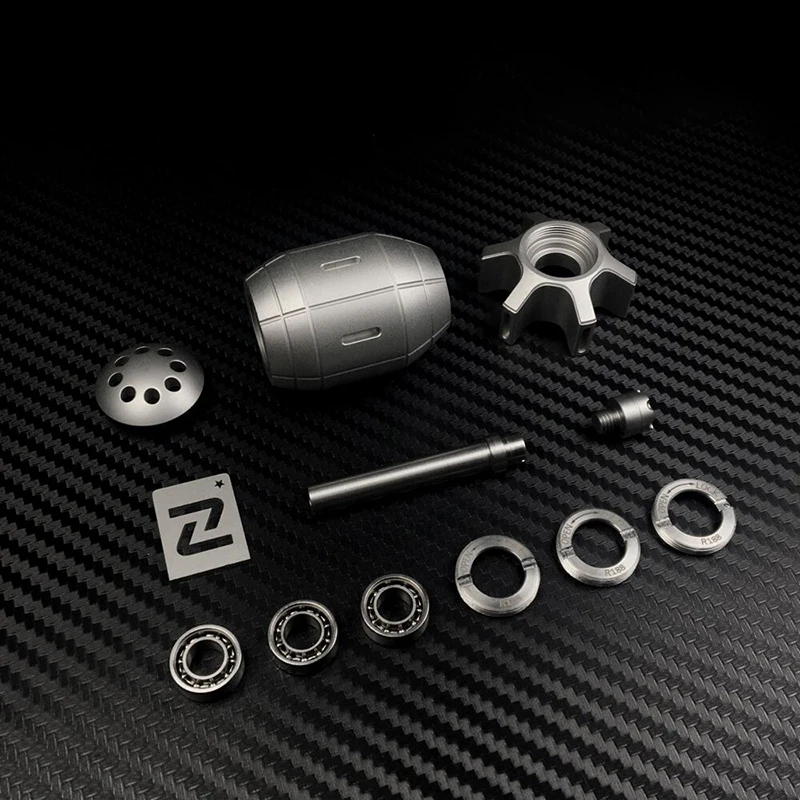 Little Boy lega di titanio decompressione per adulti edizione limitata Edc Fidget Spinner giocattolo tecnologia nera