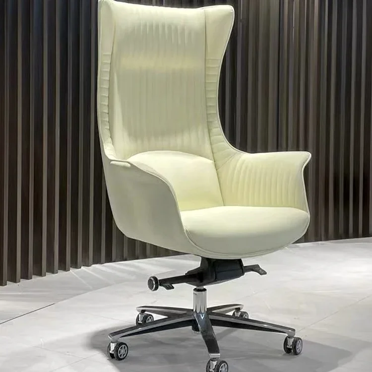 

modern Luxury comfort lifted chair office office desk and chair light luxury computer desk boss manager chair