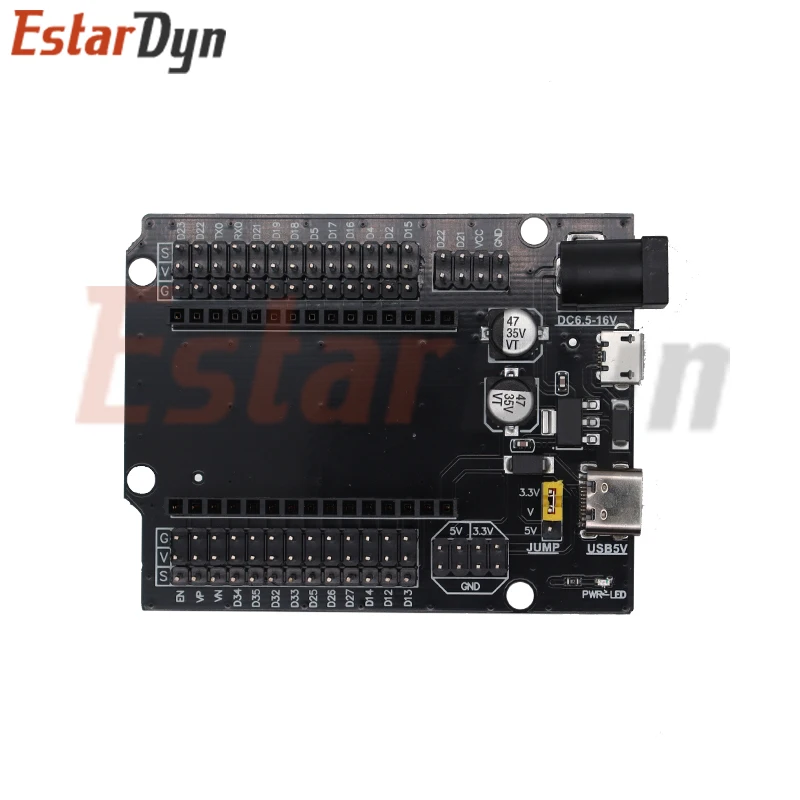 ESP32 Development Board TYPE-C Usb CH340C Wifi + Bluetooth Ultra-Low Power Dual Core ESP32-DevKitC-32 ESP-WROOM-32 Uitbreidingskaart