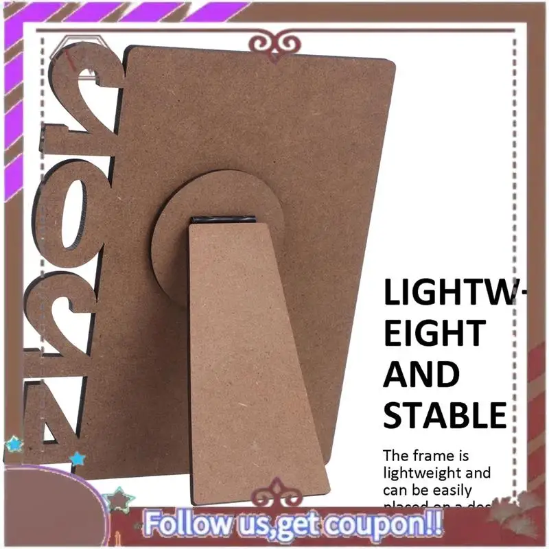 

(New)-Sublimation Photo Frame, MDF Sublimation Blank, For DIY Photo Sign Wall Frame Poster