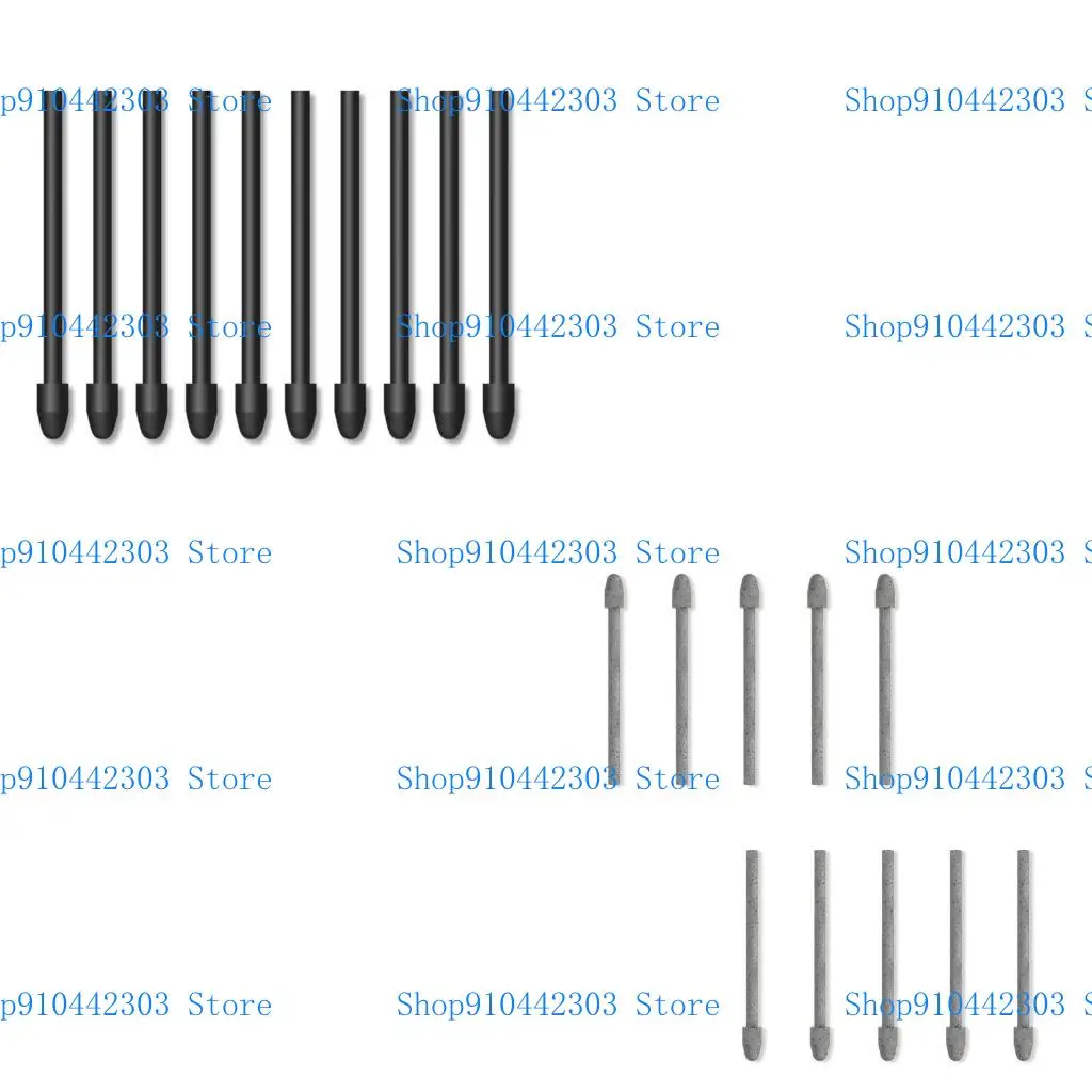 

L4MD 10 Replacement Nibs for Styluses Pen Wear Resistant Plastic for Frequent Use