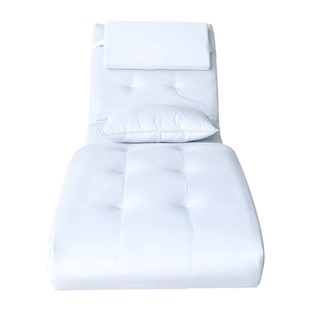 Eyelash bed set Zero gravity massage recliner pillow top massage bed Hydraulic folding facial beauty bed