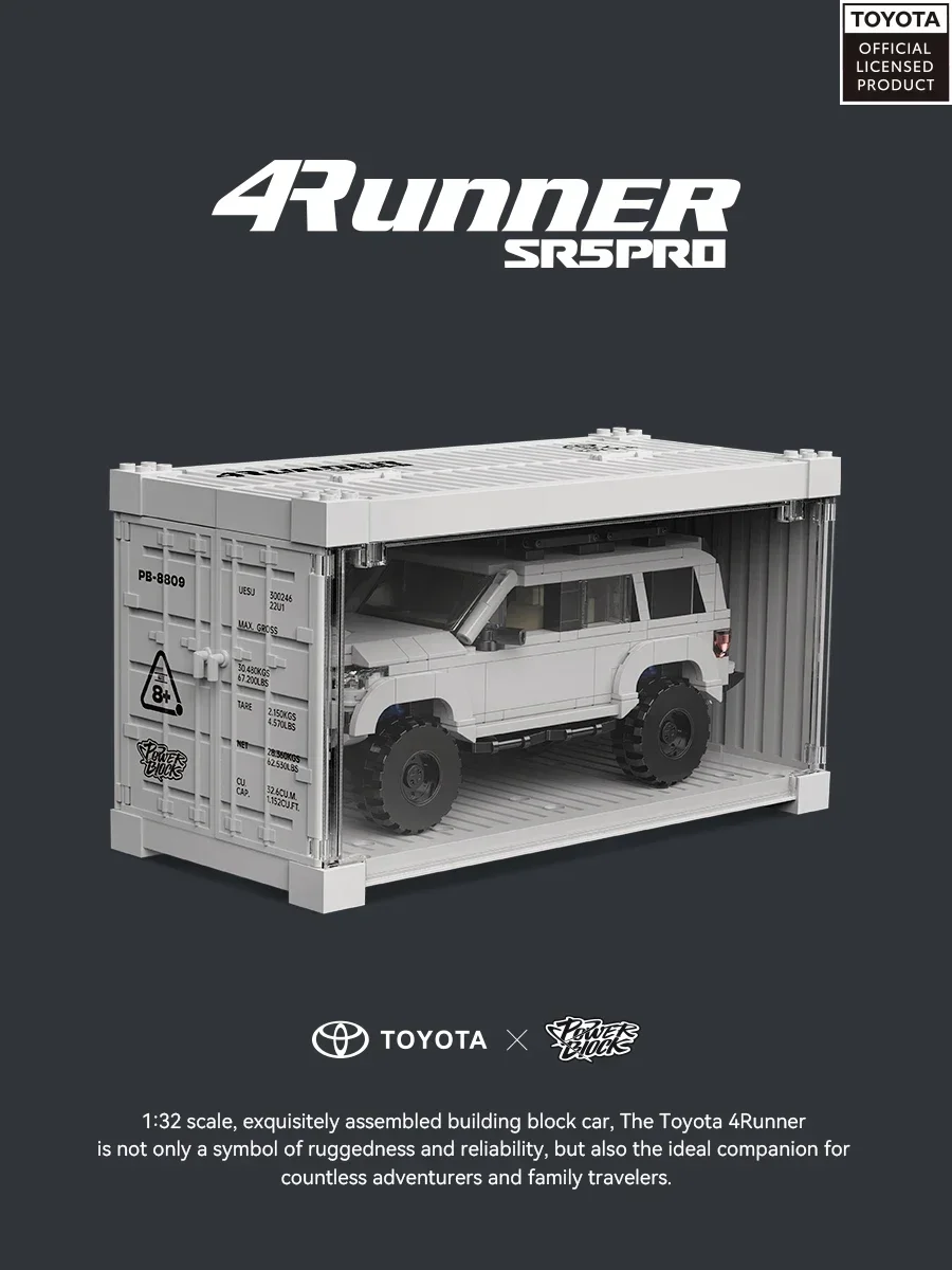 MOC 8809 Technical 4Runner Speed Sports Car Building Block Bricks Puzzle Assembly Toy With Display Box Christmas Gifts For Kids