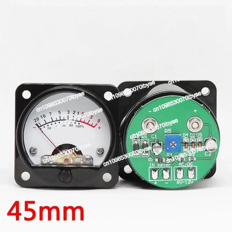 

Для 2 шт., 45 мм, большой измеритель уровня, стереоусилитель, индикатор уровня, регулируемый с драйвером