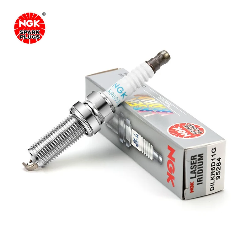 NGK Iridium Platinum Spark plug DILKR6D11G 95264 is suitable for Mitsubishi Outlander（4PCS)