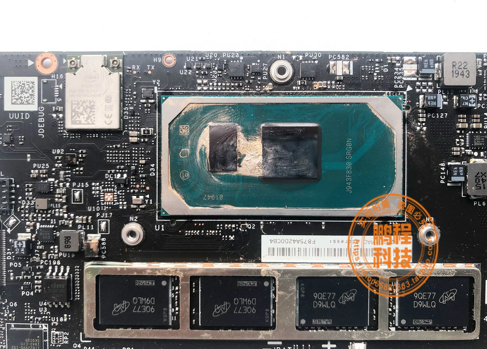 Imagem -03 - Placa-mãe Portátil para Lenovo Yoga 5b20s43854 Nm-c761 Nm-c381 C940 C94014iil Srg0n I7-1065g7 Mais 16gb de Ram