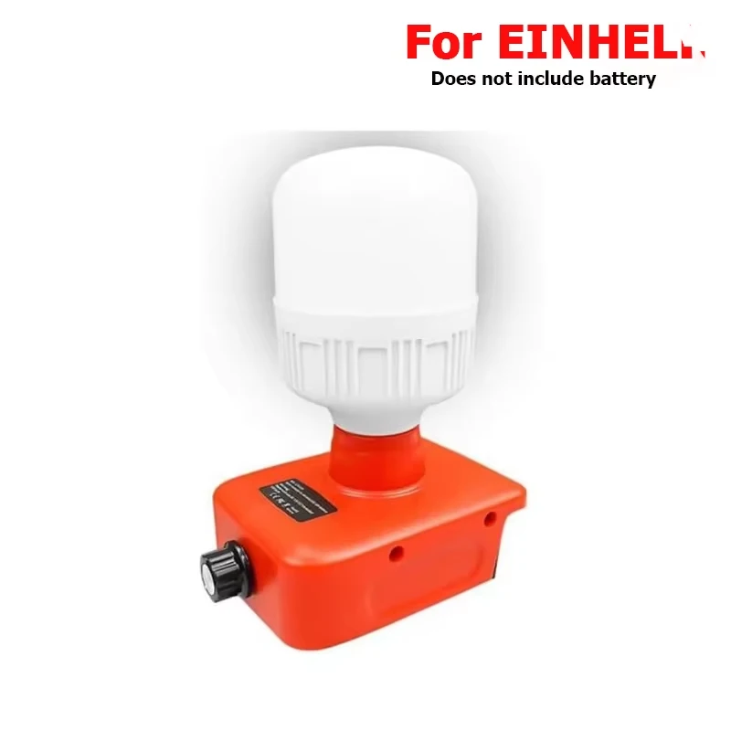 

Portable LED Work Light for Einhelll Power X Change 18V Li-ion Battery Powered Camping Lamp Twistable Dimming Lights Desk Lamp