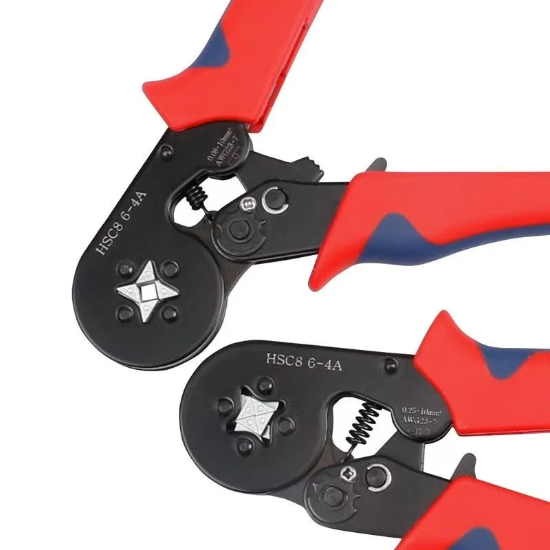 VE 튜브형 전문 압착 펜치 TE 냉간 압착 배선 단자 공기 스위치 소켓 와이어 압착 펜치