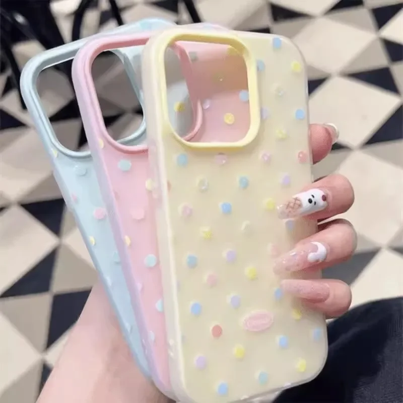 حافظة على شكل فيونكة على شكل قلب منقط لهاتف Honor 400 Lite Pro 90 Lite 5G X9D X7B X9B Magic 6 Lite Matte 2 في 1 غطاء جيلي #4