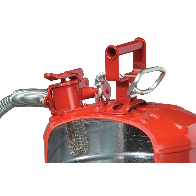 Gallon Type II Blue Safety Can for Kerosene with Flame Arrester, Self-Closing Lid, and 5/8