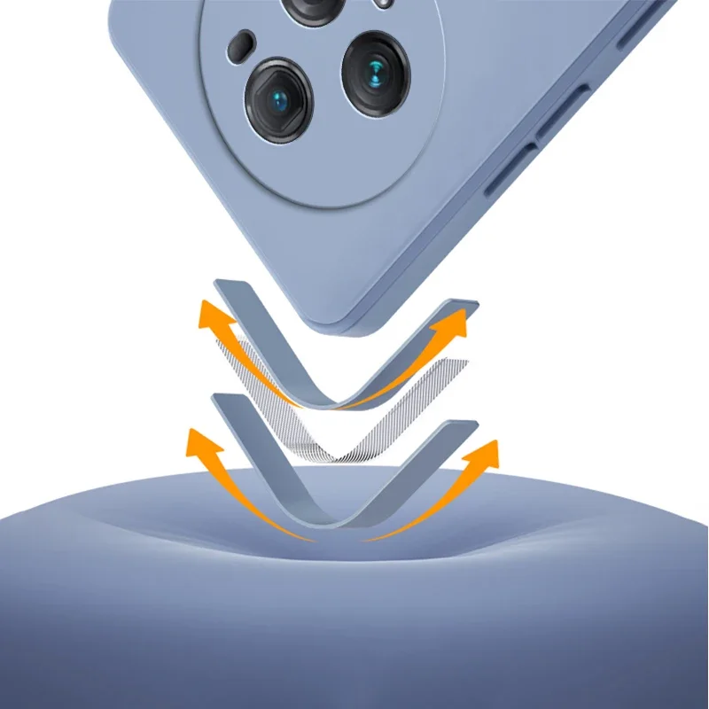 Capas de silicone líquido para honor magic 5 pro ultimate lite lente protetora 360 capa de telefone à prova de choque magic5 5pro