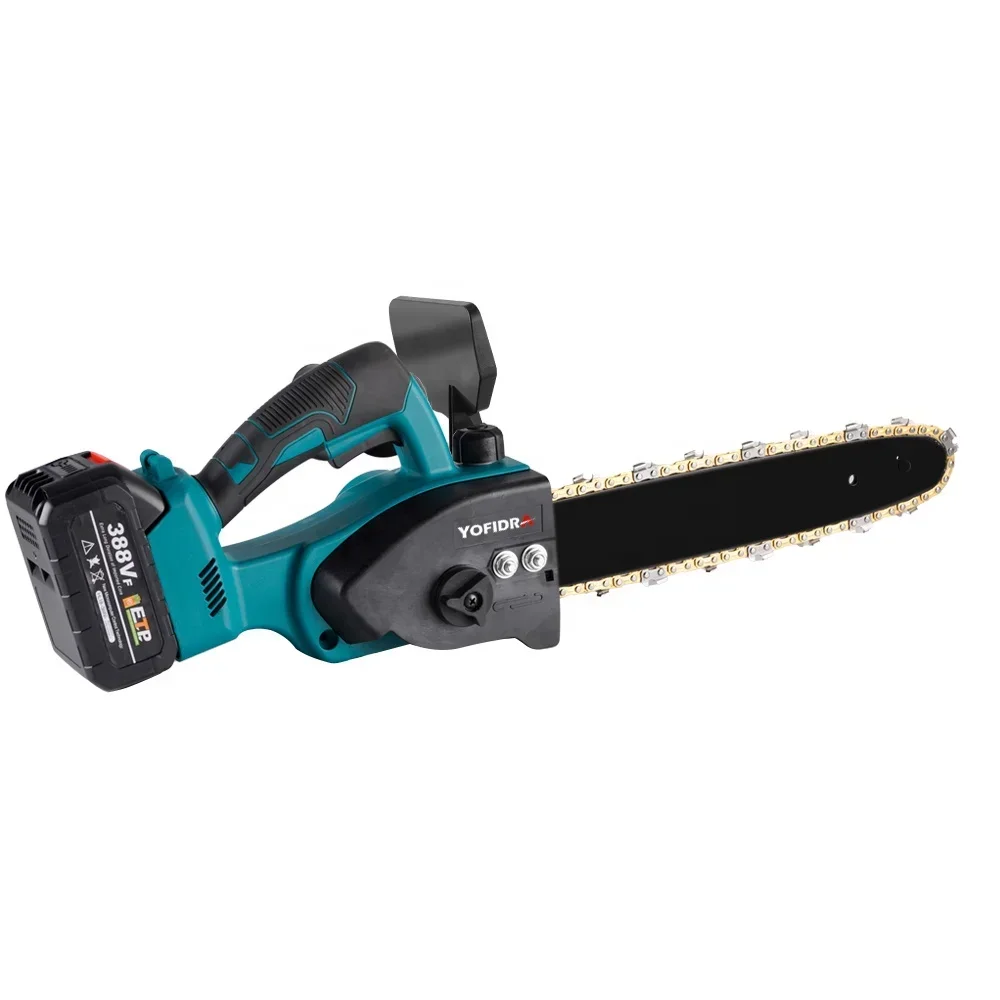 Brushless Electric Saw Handheld Cordless High Power Electric Chainsaw Wood Cutter Pruning Chain Saw