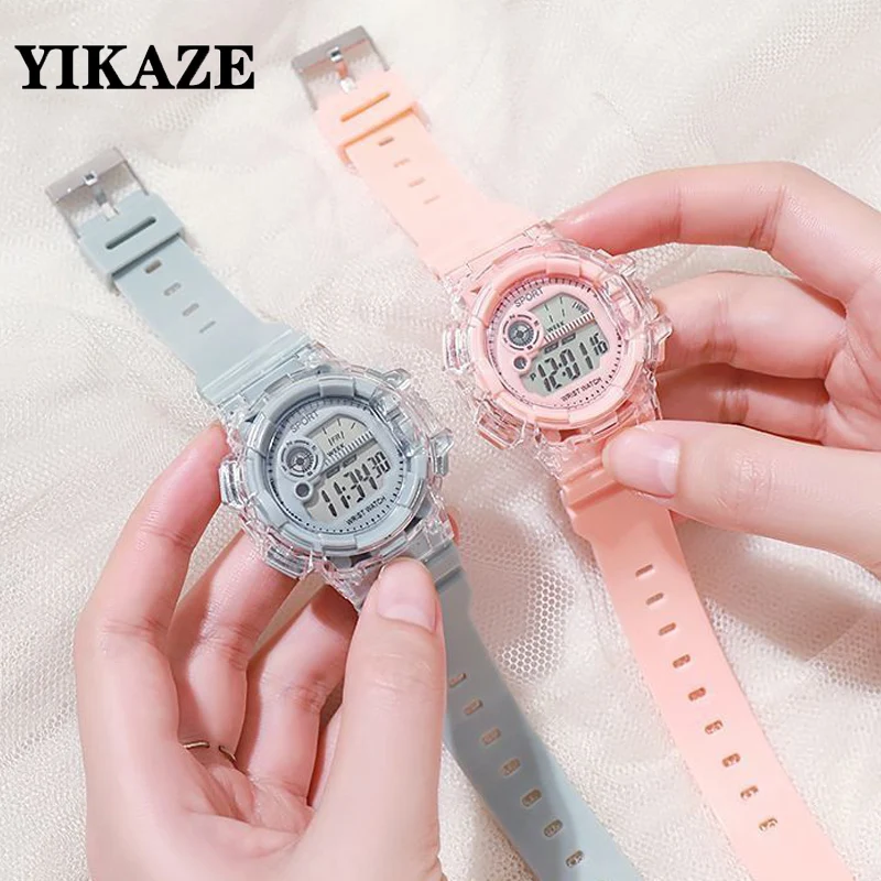 

Fashion Sport Watch Student School Electronic Watches Alarm Clock Luminous Waterproof Men Women Kids Multifunction Digital Watch