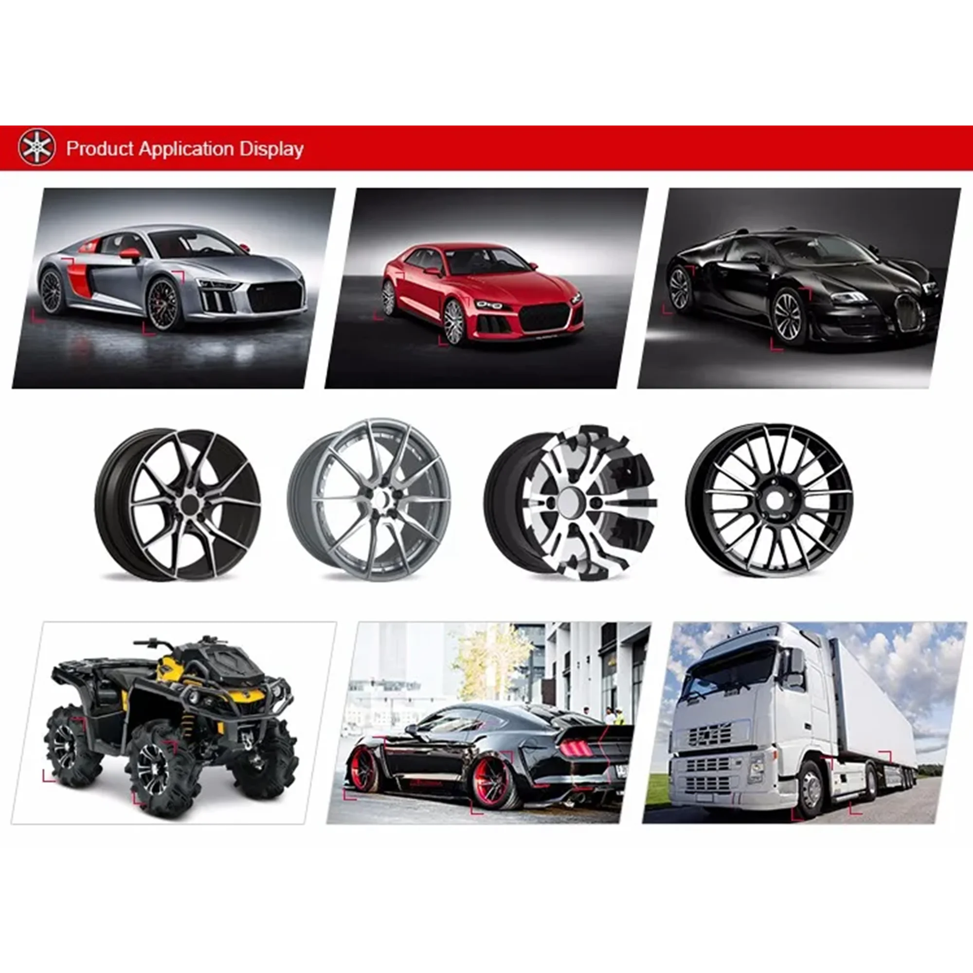 

OUCHI for Ferrari 458 488 F8 812 F12 FF Wheels, T6061 Aviation Aluminum Material, Forging Process, Support Customized Drawings