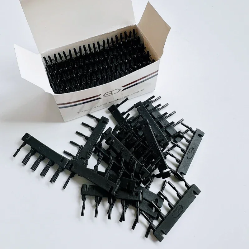 Manufacturer Direct Sales 6D Second-generation Hair Extension Buckle Hair Extension Buckle Buckle with No Trace Feather