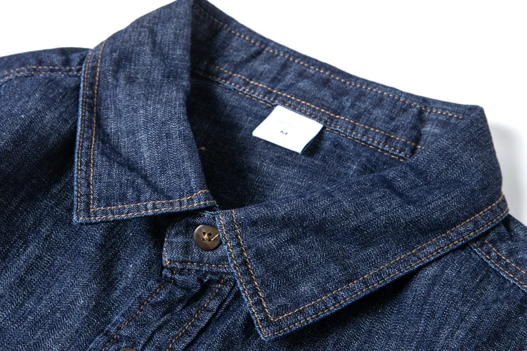 قميص دينيم كلاسيكي كلاسيكي ثقيل الوزن مغسول 100% قطن للرجال والنساء على الطراز الكوري سترة خفيفة فضفاضة