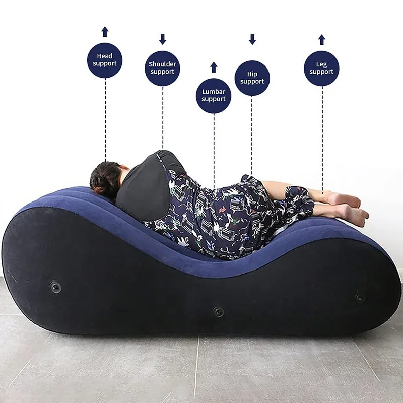OEM/ODM Inflatable Sofa, Bed  Sofa for Relaxation Portable Inflatable Sofa Lounge Chair Cadeiras Divano Gonfiabile Spiaggia