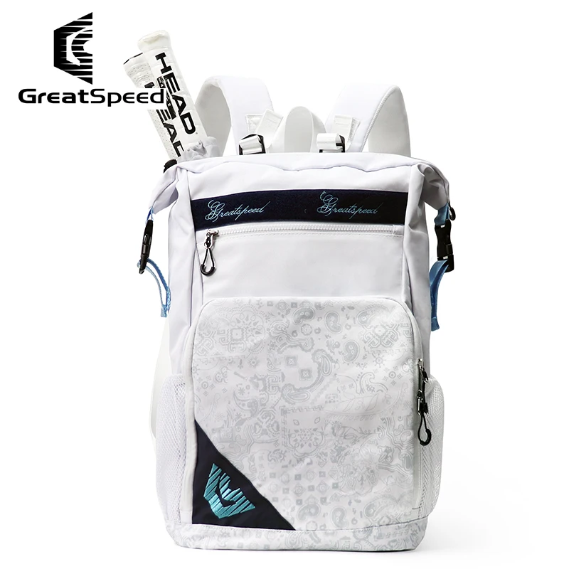 Great Speed High Quality Badminton Racket Sports Backpack Tennis Racket Shoulder Bag with Independent Shoe Layer AuxiliaryPocket