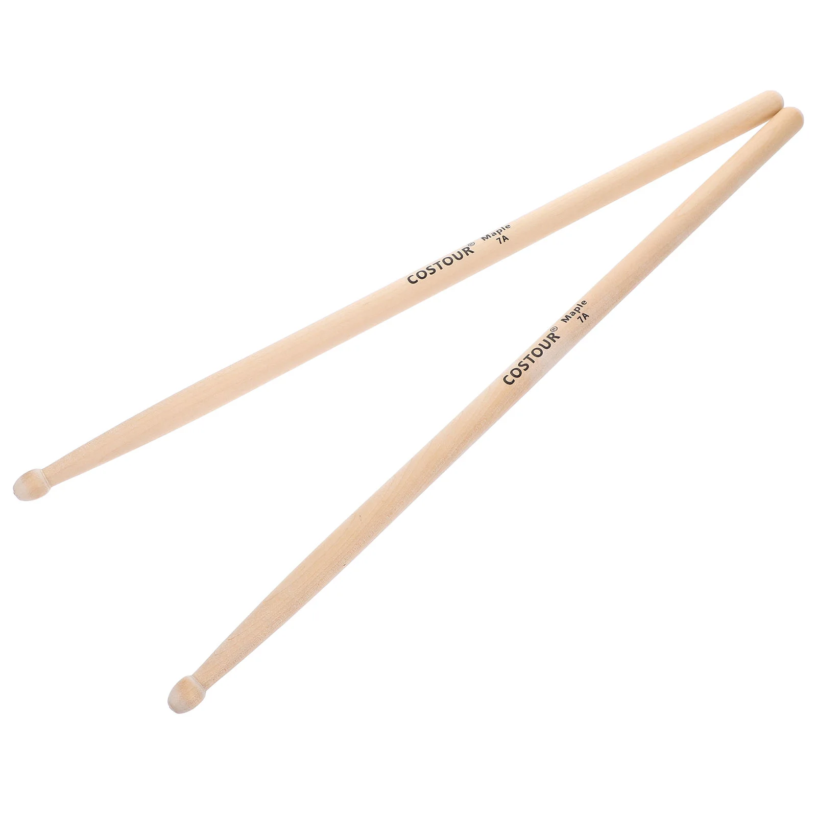 2 Pcs Bamboo Drum Set Pad Accessories 5a Drumsticks Music Tong Child Practical Wooden Perkusja