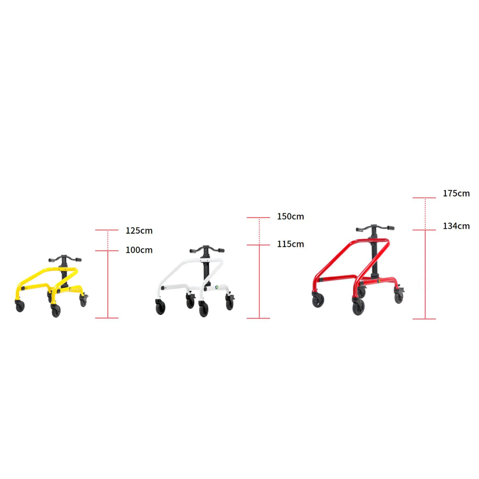 Adjustable Pediatric Gait Trainer Walker