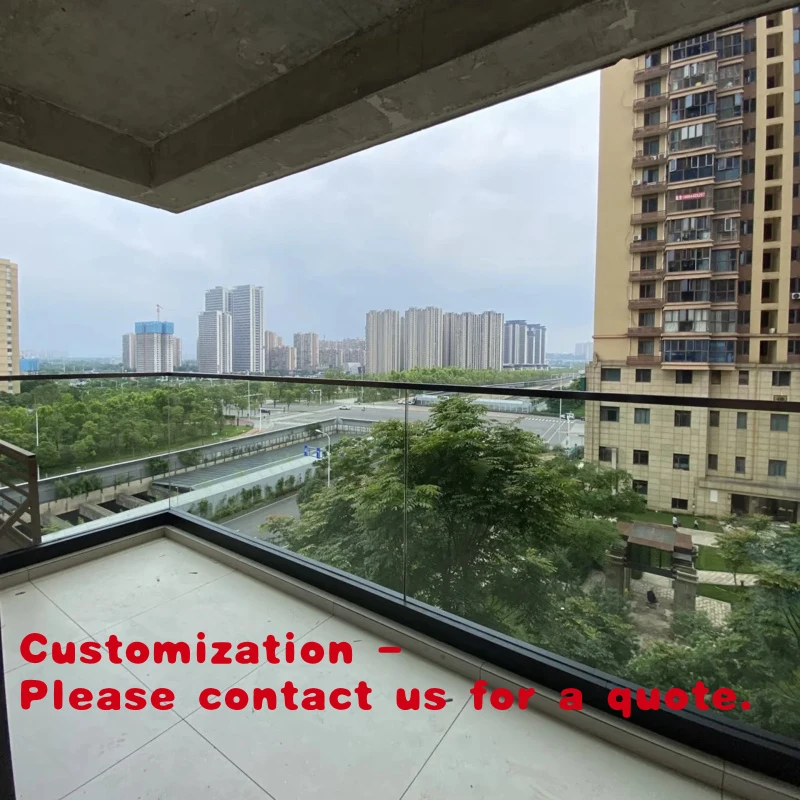 

custom.Iron Handrail Balcony Railings LED Balustrades Solid Wood Balusters Contemporary Design Durable Staircase
