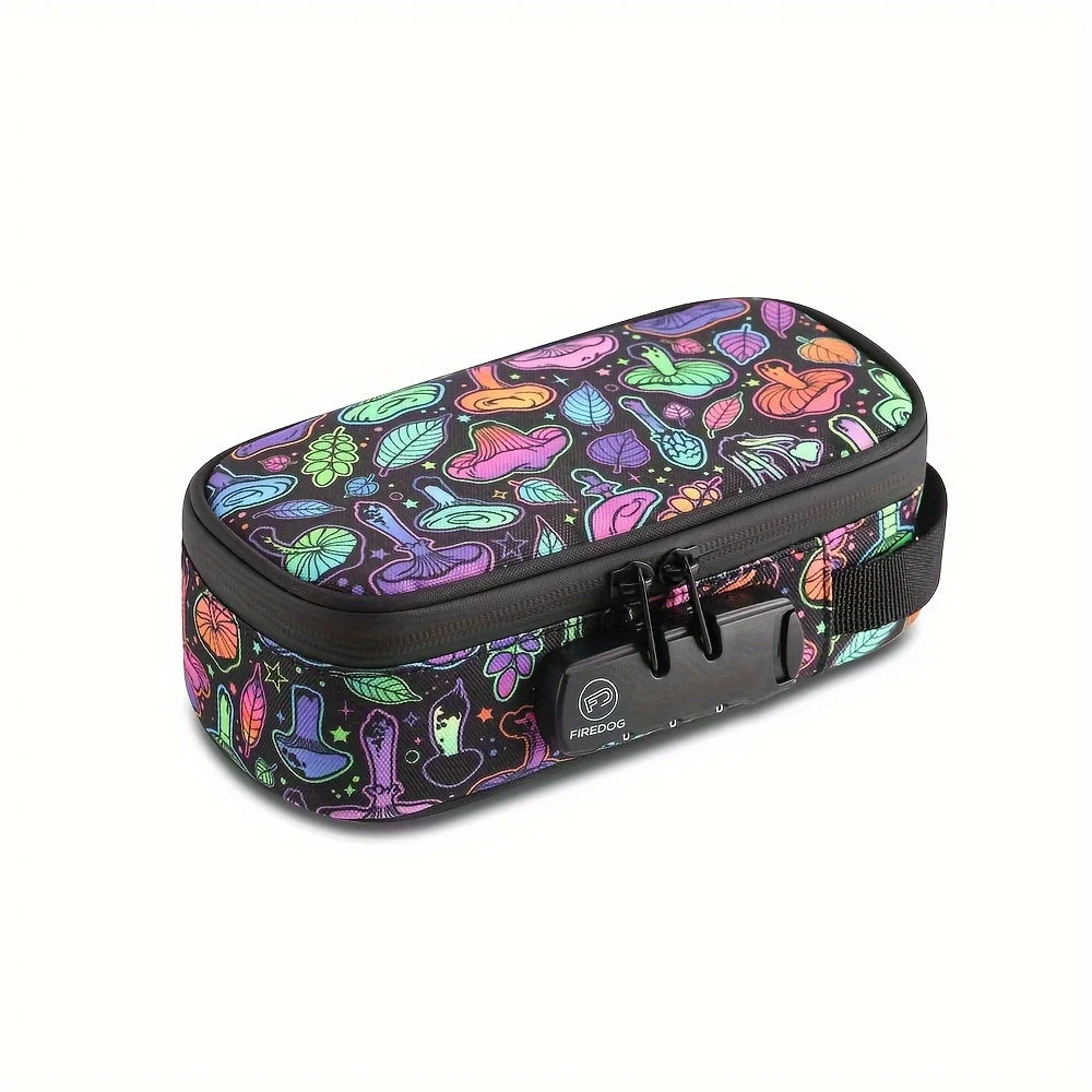 Borsa a prova di odore con serratura Contenitori a prova di odore foderati in carbonio per borsa da viaggio