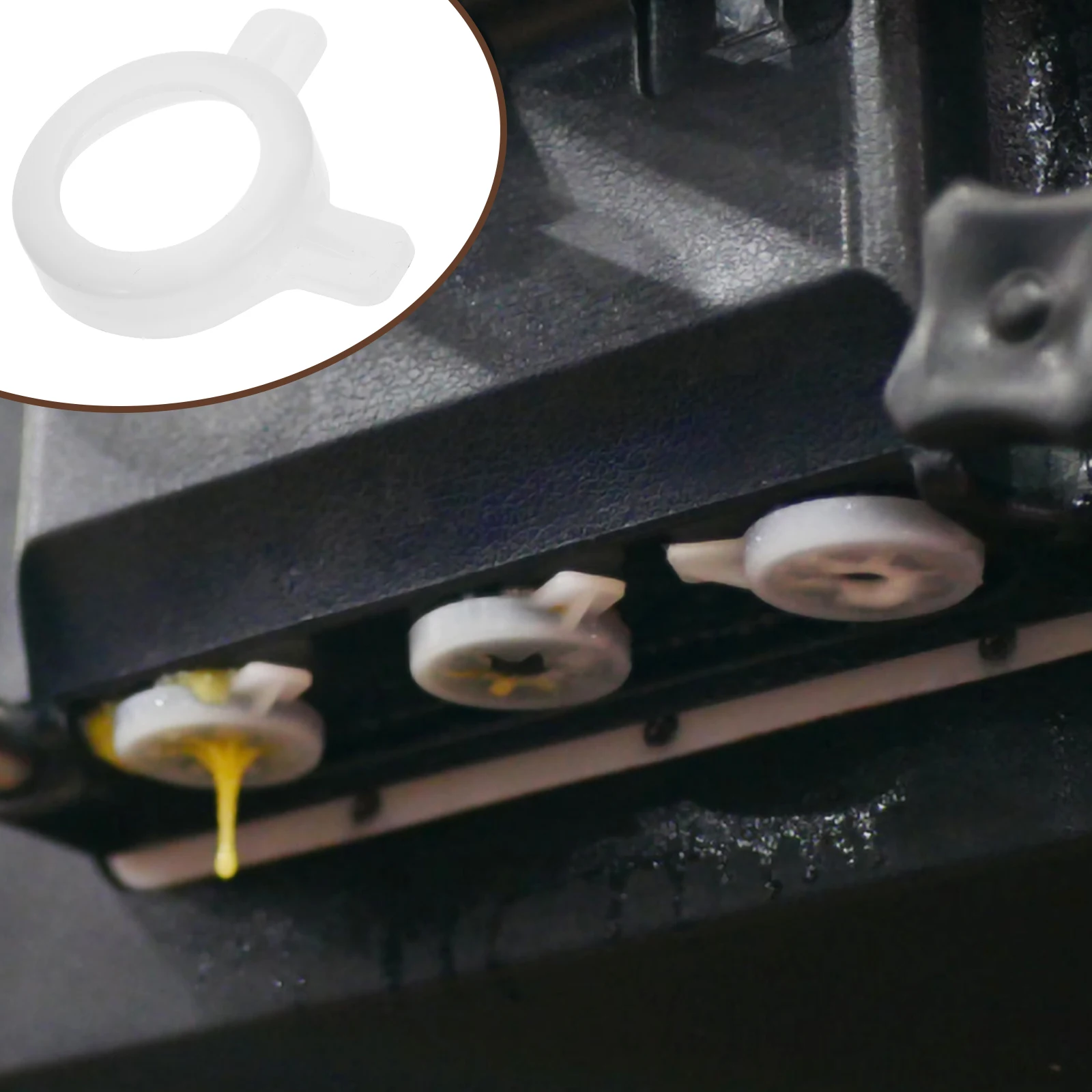 

Ice Cream Machine Flower Mouth Lids Cookie Tip Roller Nozzle Component Fancy Modeling