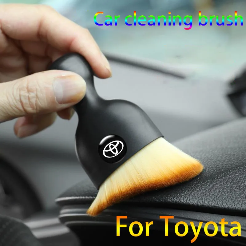 Car air conditioner cleaning brush car air outlet gap dust removal brush suitable for Toyota GR Sport YARiS Prius Harrier C-HR