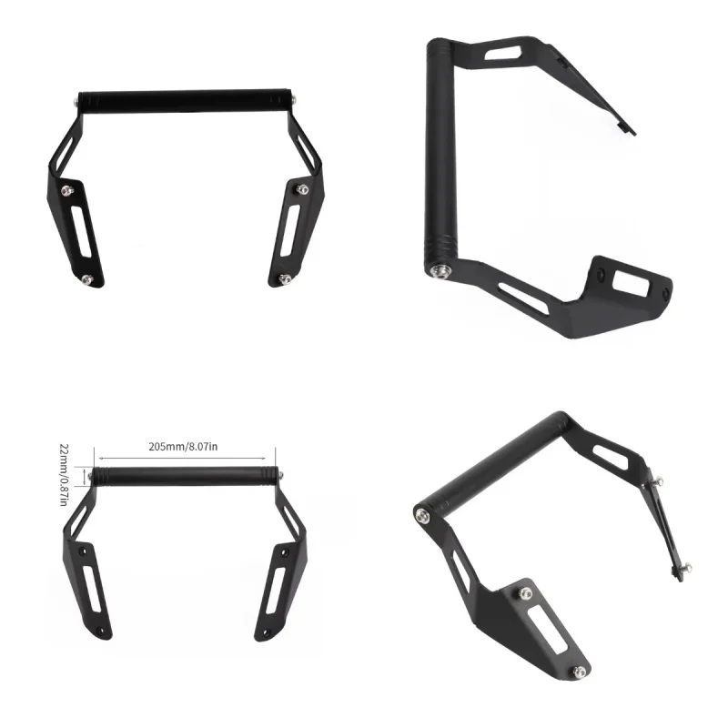 Anti Vibration Extension Bar Bracket For Honda NX400 NX500 2024 GPS Navigation Holder Mobile Phone Cameras Recorders Support Bar