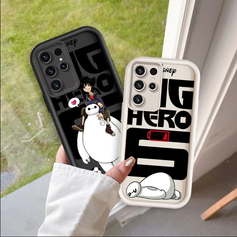 

Disney Big Hero 6 Cool Art For Samsung Note 20 S24 S23 S22 S21 S20 Ultra Plus FE A25 A23 A22 A15 A31 5G Eye Ladder Funda