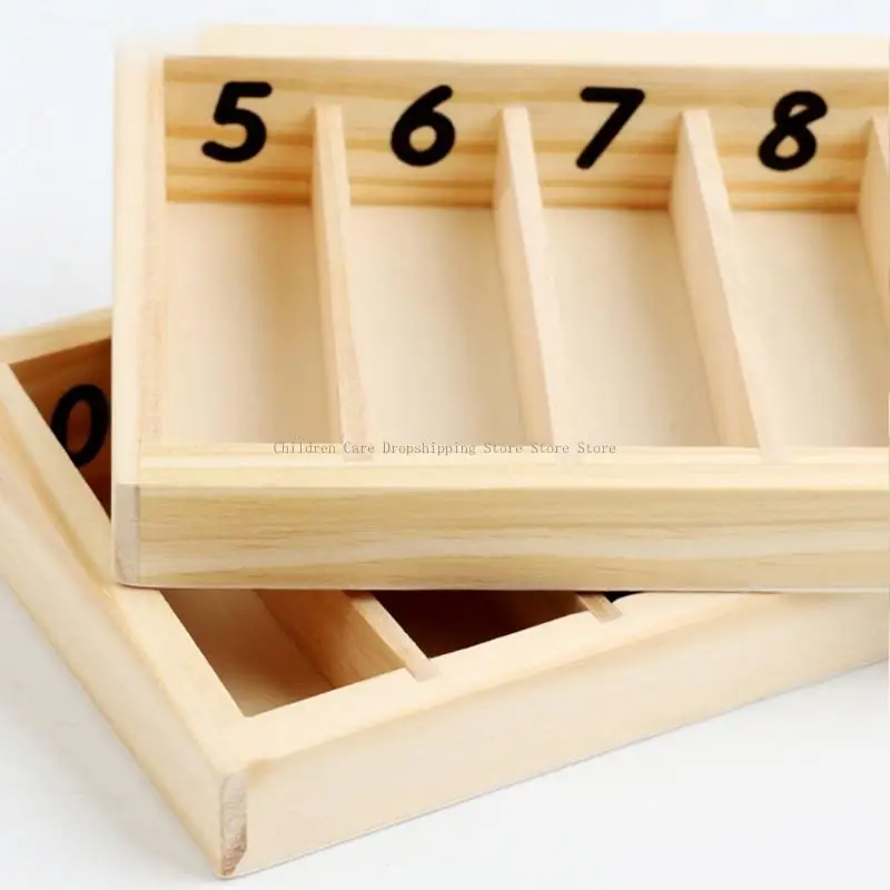 Toán học đầy màu sắc bằng gỗ trục chính bằng gỗ