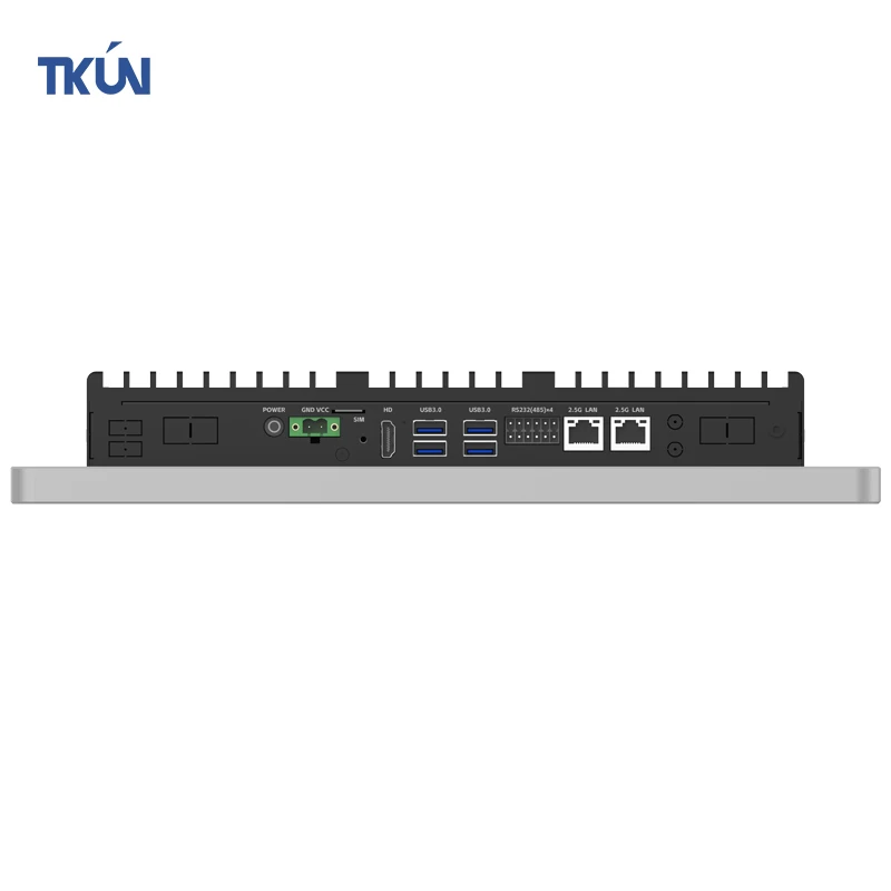 15-дюймовый процессор J6412/i3/i5/i7, встроенный универсальный ПК высокой яркости, 1000 нит, промышленный емкостный сенсорный компьютер