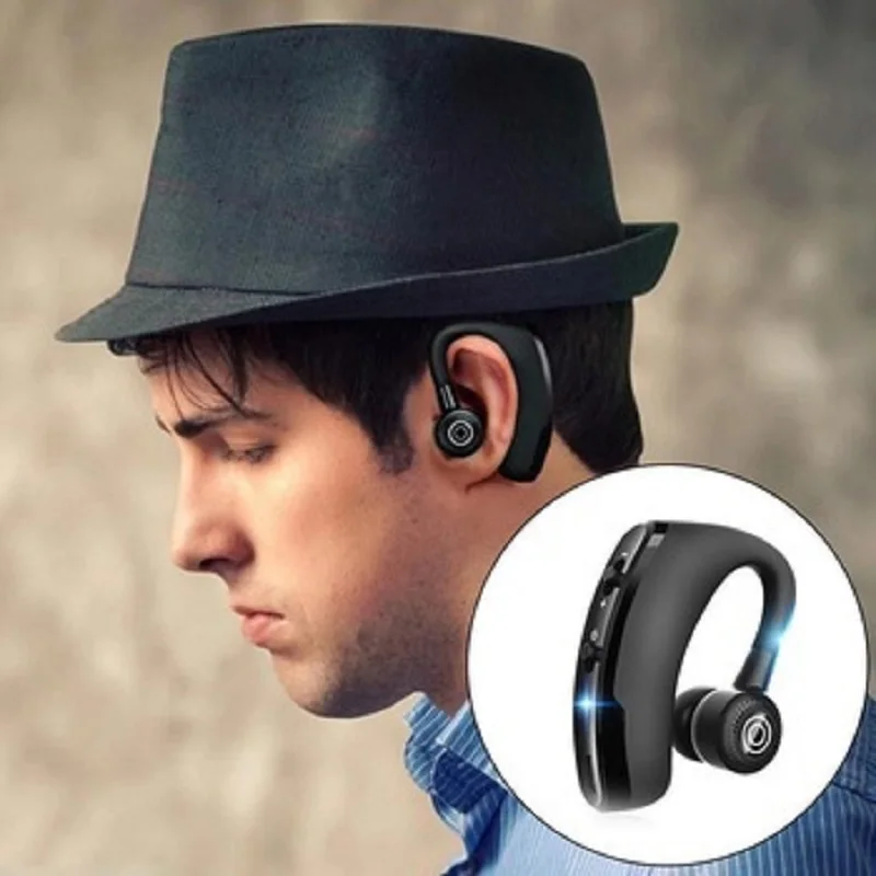 Wireless Bluetooth 5.2 Earphone Waterproof Sport Noise Reduction Headphone With HD Mic Mini Ear Hooks HiFi Stereo Music Earbuds view 3