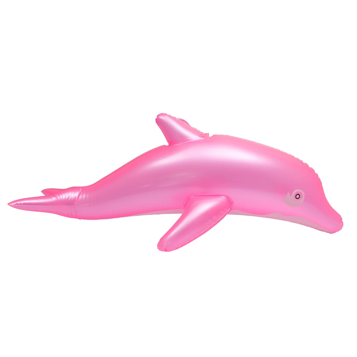 

Pink Inflatable Dolphin Swim Ride on Pool Float Bathtub Splash Playtime Beach Game Outdoor Summer Party Accessory