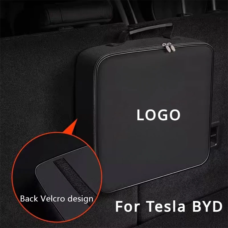 

Car Charging Gun Storage Bag for Tesla BYD Atto 3 Tang Song Qin Han Dolphin Waterproof Shock Absorption Electric Cars Accessorie