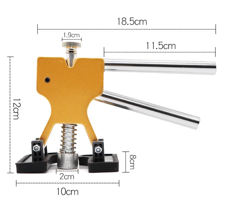 

Car Concave Pit Dent Repair Tool Body Sheet Metal Puller Hail Pit Repair Set