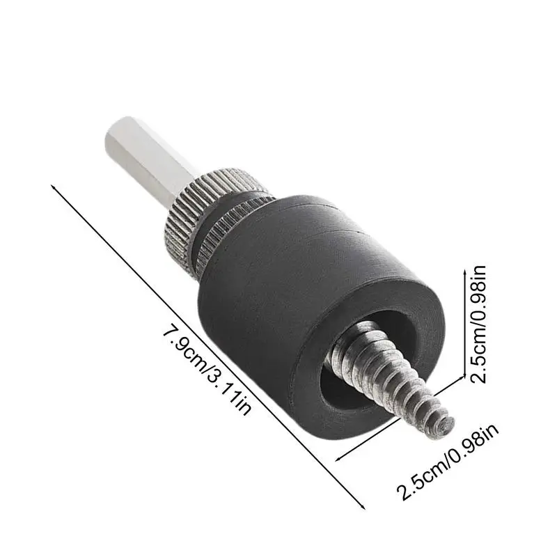 Wall Screw Remover Expansion Screw Extractor Tool Easy Out Stud Removal Tool No Wall Damage Hexagon Handle Screws Extractor For