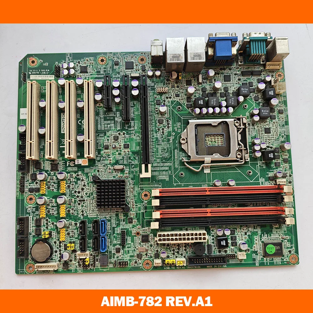 

industrial control motherboard dual network port AIMB-782QG2 For Advantech AIMB-782 REV.A1