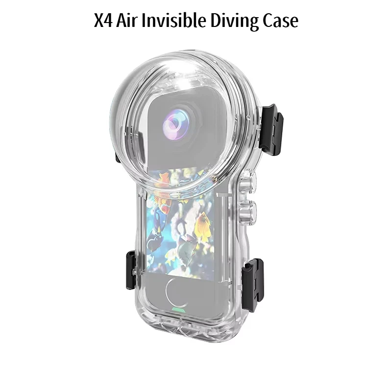 Custodia subacquea invisibile da 50M Custodia impermeabile Custodia subacquea Shell per accessori per fotocamera panoramica Insta 360 X4 Air