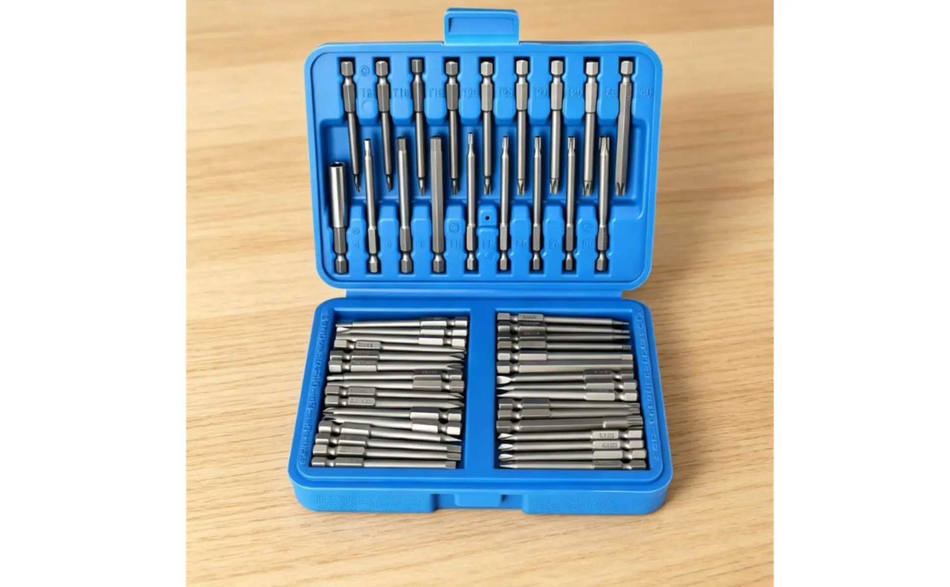 50 Pieces Attracting Screwdriver Bits Heat Treated Attracting Screwdriver Bit 1/4 Inch Driver Bits Strong Grip Tool Set