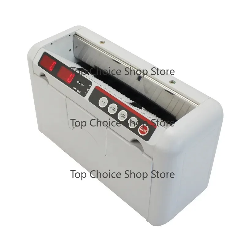 Portable Rechargeable Bill Counting And Authenticity Checking Equipment UV MG Currency Detecting Machine