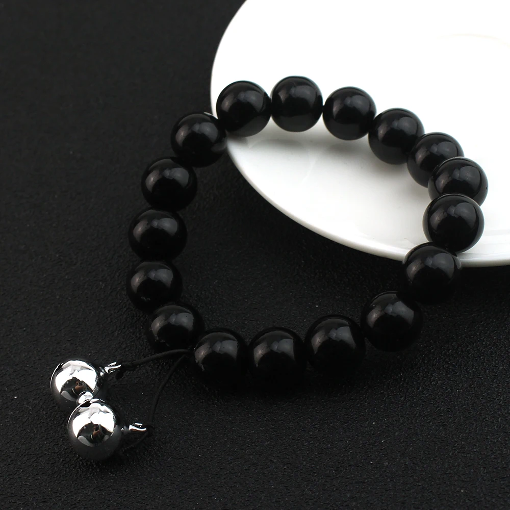 Anime Jigoku Shoujo HELL GIRL Enma Ai Cosplay Black Beads Bracelet Fashion Wristband Collectible Accessories Cosplay Props