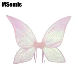 Alas de mariposa para disfraz de Halloween, alas de Ángel de hadas, accesorios de fotografía brillantes, princesa de hadas, alas de Ángel, vestido de fiesta
