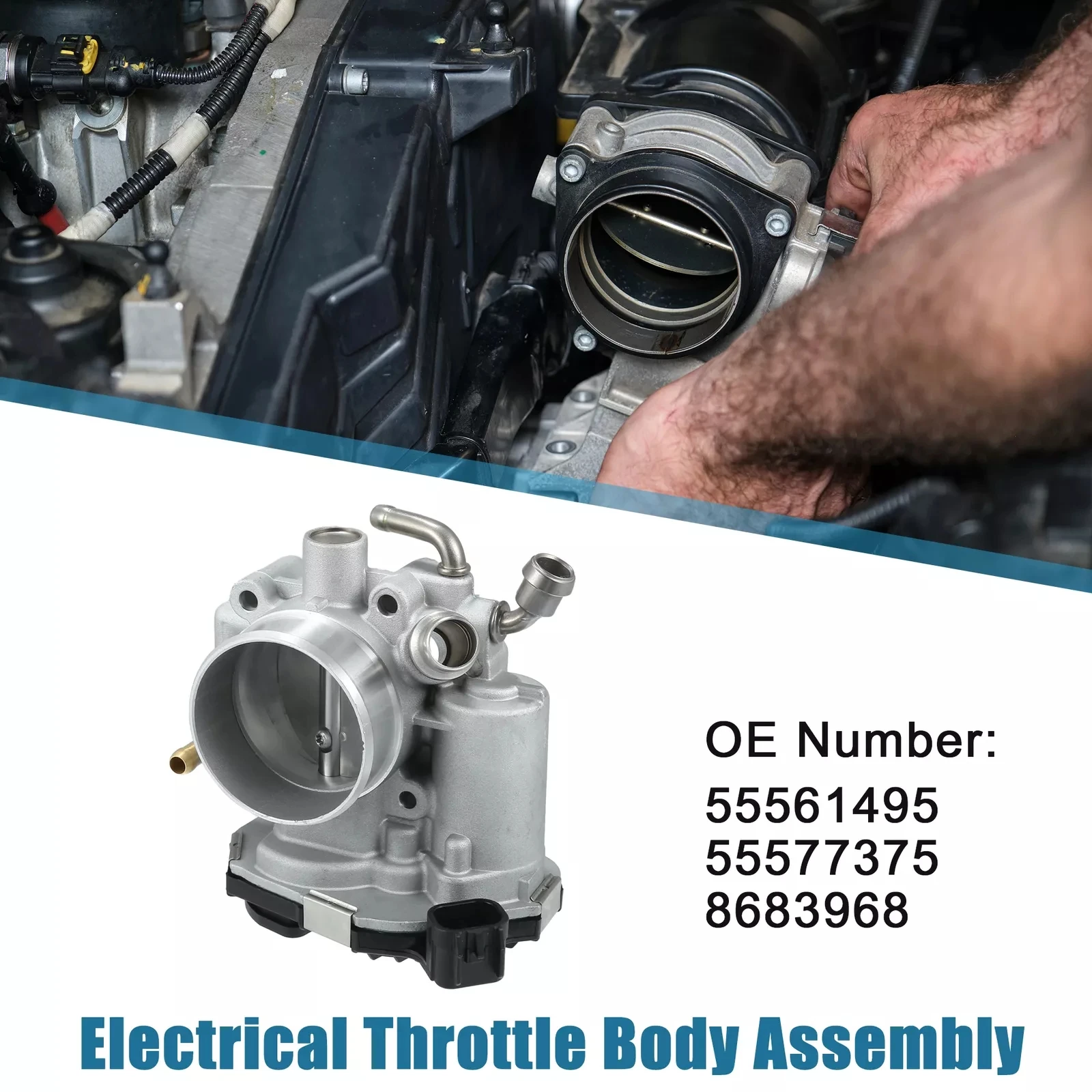 

Electronic Throttle Body Assembly 55561495 55577375 Fits For Chevy Sonic Cruze Aveo