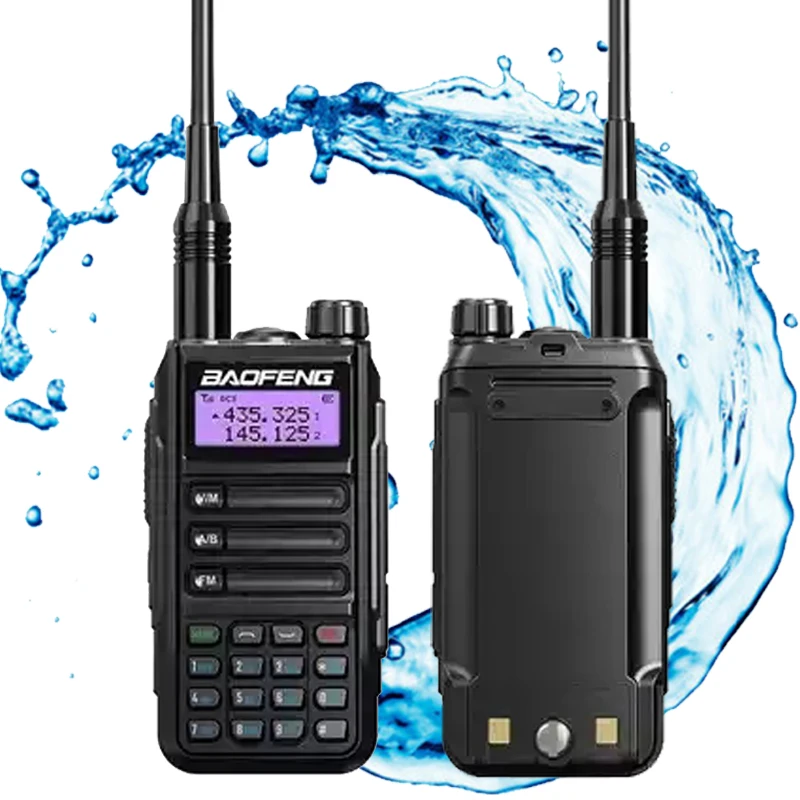 

Professional Baofeng Walkie Talkies 8W Dual Band CB Ham Radio IP54 Waterproof 2 Way Radio Hf Transceiver VHF UHF BF UV-16